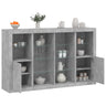 Sideboards With Led Lights 3 Pcs Engineered Wood