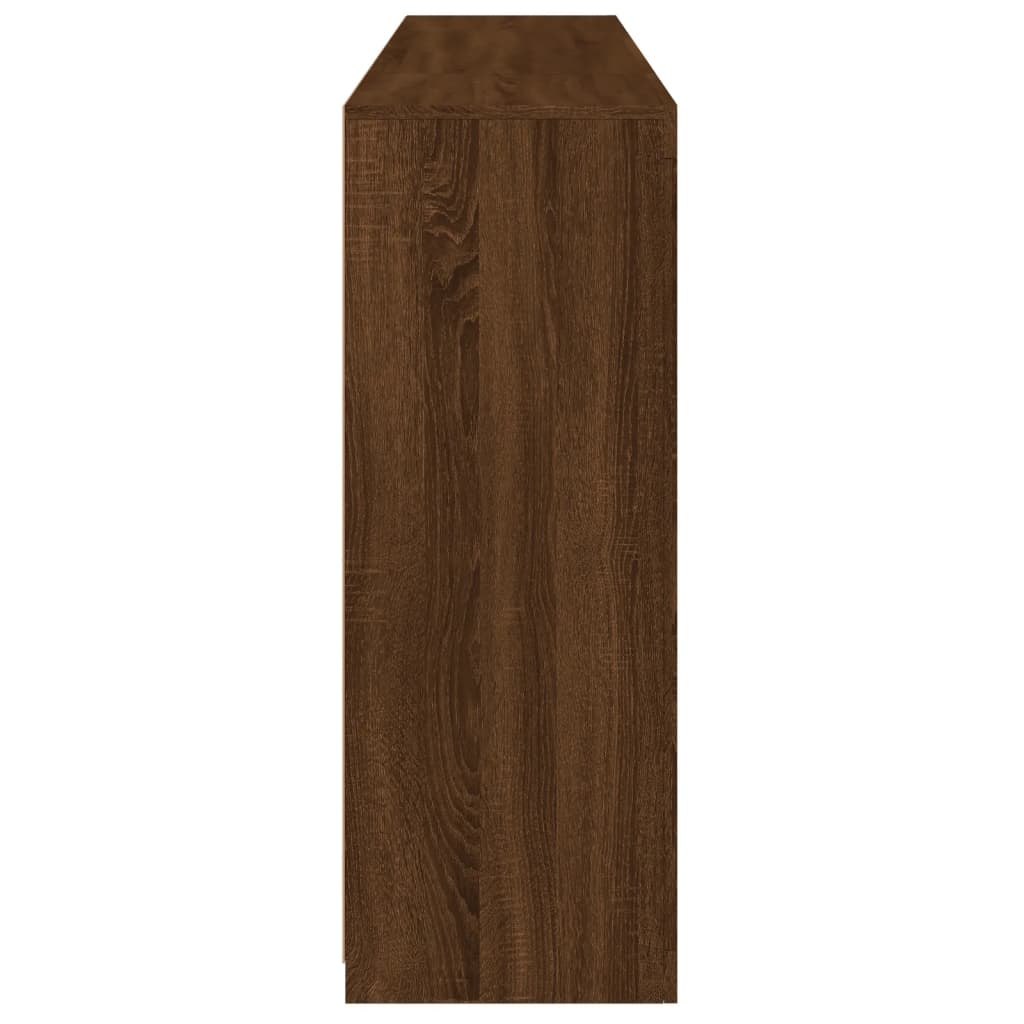 Sideboards With Led Lights 3 Pcs Engineered Wood
