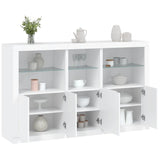 Sideboard With Led Lights 162X37X100 Cm