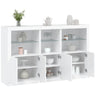 Sideboard With Led Lights 162X37X100 Cm