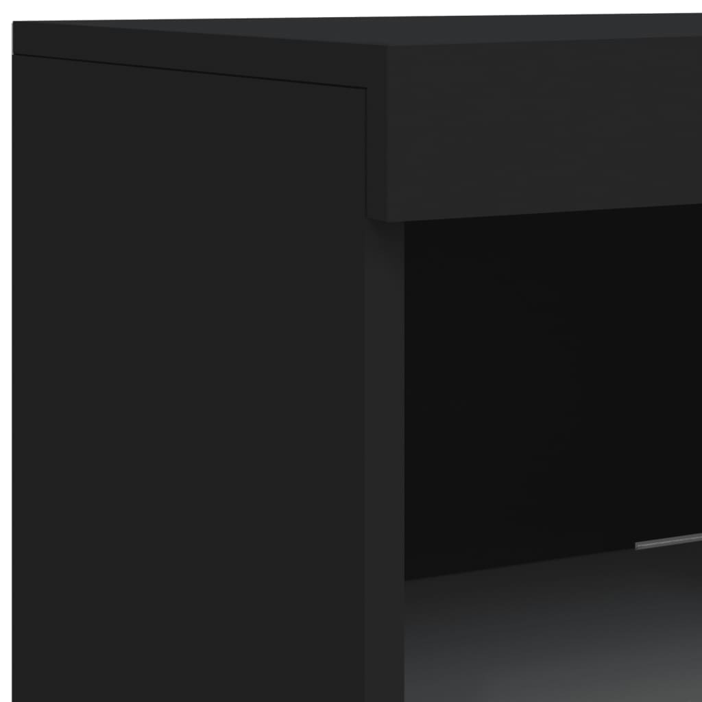 Sideboard With Led Lights 162X37X100 Cm