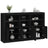 Sideboard With Led Lights 162X37X100 Cm