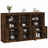 Sideboard With Led Lights 162X37X100 Cm
