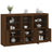 Sideboard With Led Lights 162X37X100 Cm