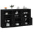 Sideboard With Led Lights 181.5X37X100 Cm