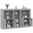 Sideboard With Led Lights 162X37X100 Cm