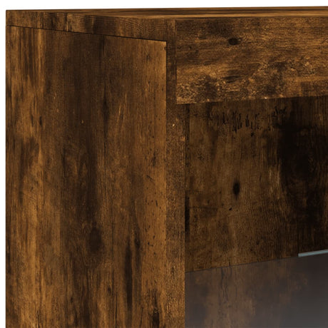 Sideboard With Led Lights 162X37X100 Cm