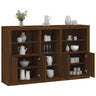 Sideboard With Led Lights 162X37X100 Cm