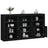 Sideboard With Led Lights 181.5X37X100 Cm