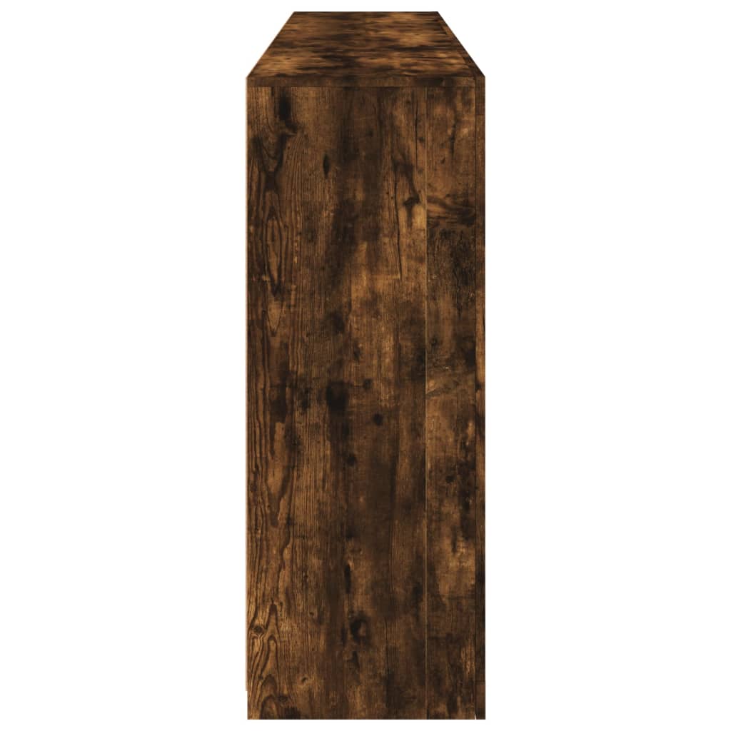 Sideboard With Led Lights 181.5X37X100 Cm