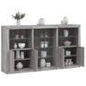 Sideboard With Led Lights 181.5X37X100 Cm