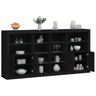 Sideboard With Led Lights 202X37X100 Cm