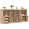 Sideboard With Led Lights 202X37X100 Cm