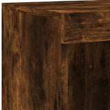 Sideboard With Led Lights 202X37X100 Cm