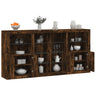 Sideboard With Led Lights 202X37X100 Cm