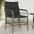 Garden Chairs With Cushions 2 Pcs Poly Rattan