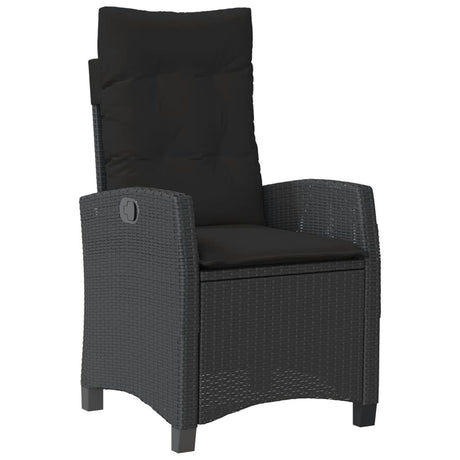3 Piece Bistro Set With Cushions Poly Rattan