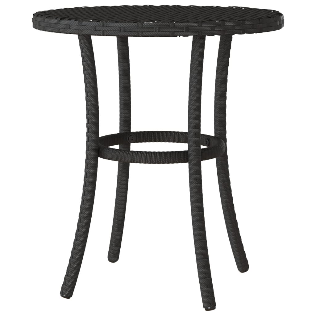 3 Piece Bistro Set With Cushions Poly Rattan