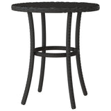 3 Piece Bistro Set With Cushions Poly Rattan