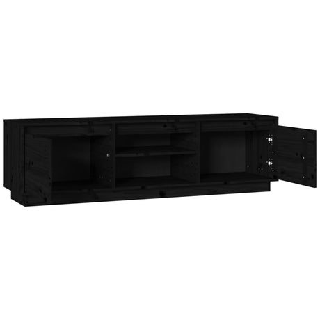 Tv Cabinet 140X35X40 Cm Solid Wood Pine