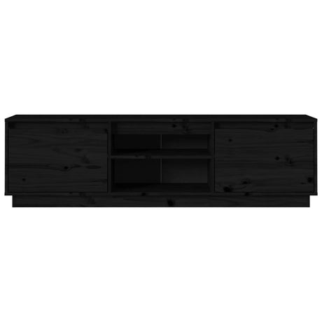 Tv Cabinet 140X35X40 Cm Solid Wood Pine