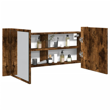 Led Bathroom Mirror Cabinet 100X12X45 Cm Acrylic