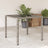 Garden Table With Glass Top 90X90X75 Cm Poly Rattan