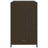 Garden Storage Cabinet 83X45X76 Cm Poly Rattan