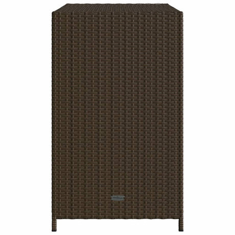 Garden Storage Cabinet 83X45X76 Cm Poly Rattan