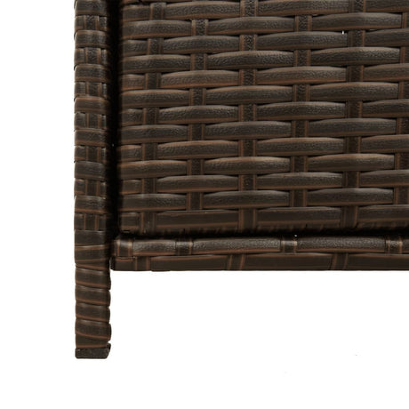 Garden Storage Cabinet 83X45X76 Cm Poly Rattan