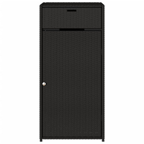 Garden Storage Cabinet Poly Rattan
