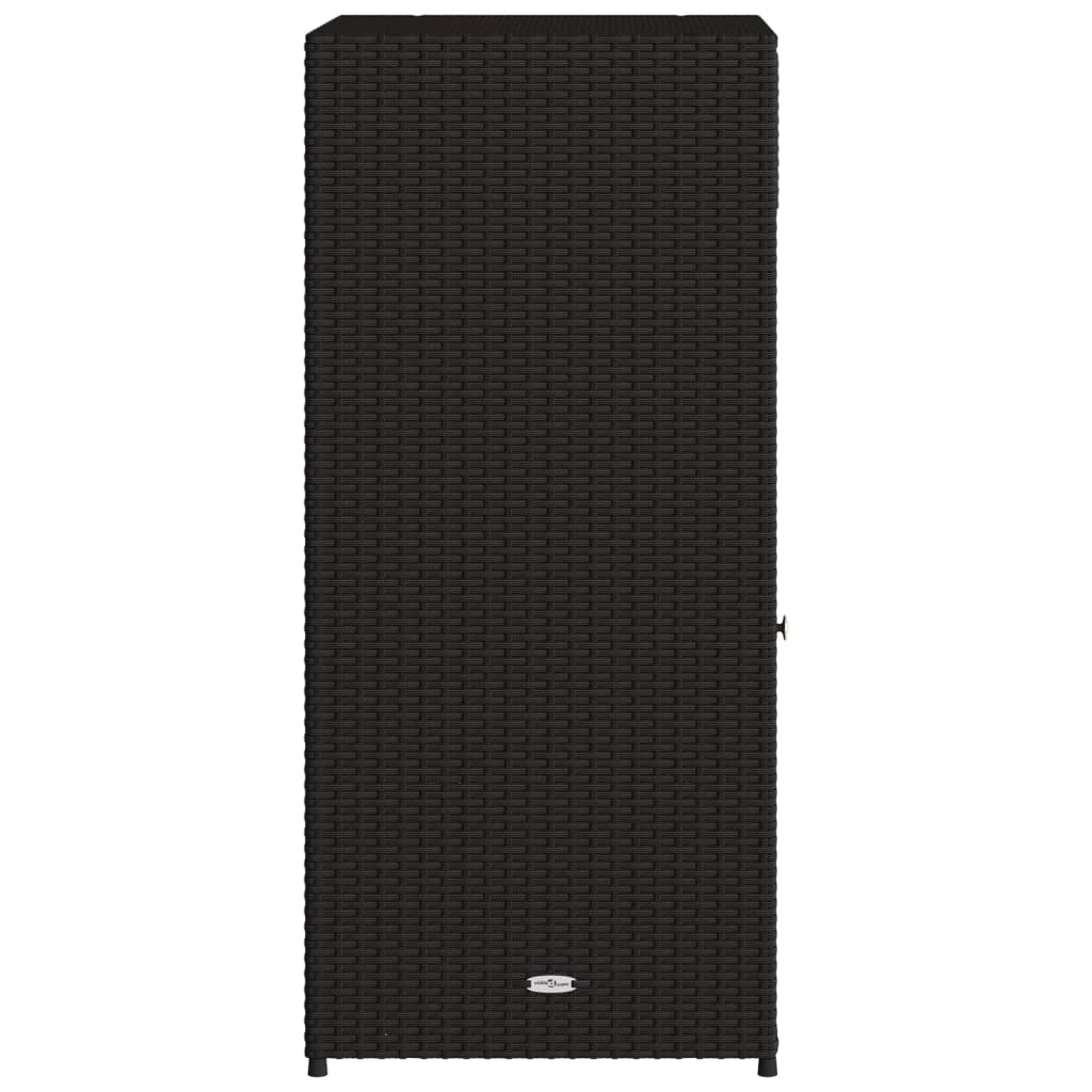 Garden Storage Cabinet Poly Rattan