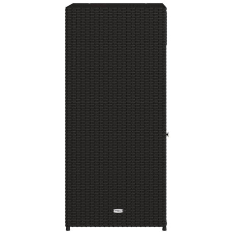 Garden Storage Cabinet Poly Rattan