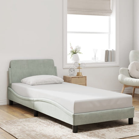 Bed Frame &quot;Dover&quot; Double Velvet