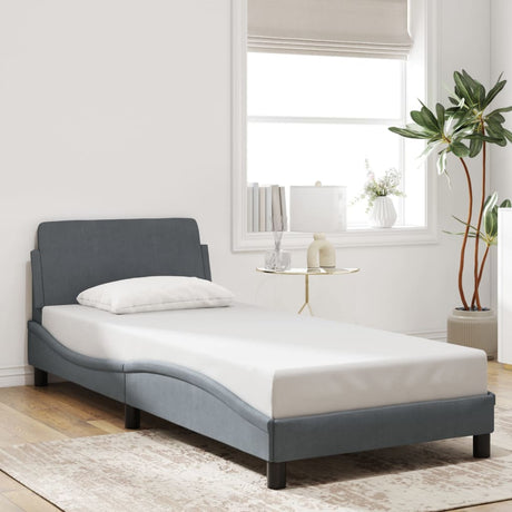 Bed Frame &quot;Dover&quot; Double Velvet