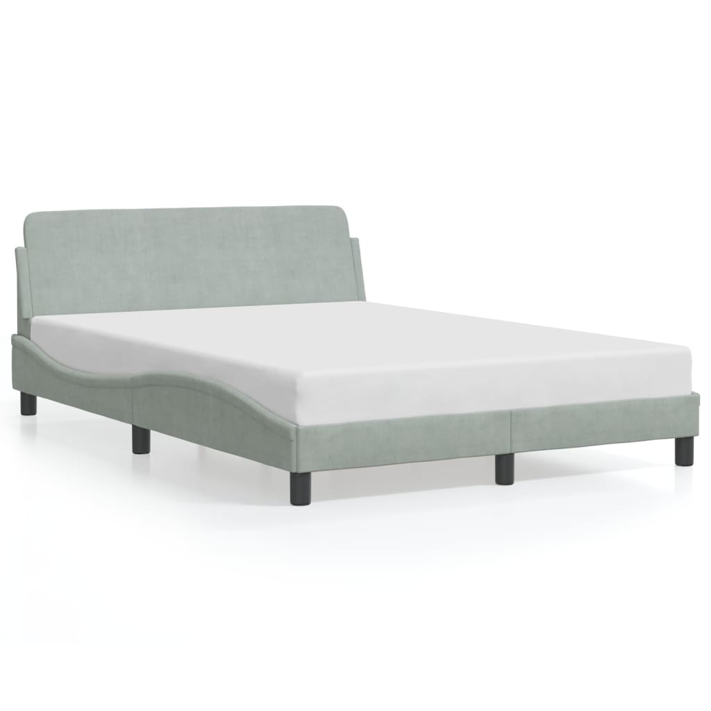 Bed Frame &quot;Dover&quot; Double Velvet