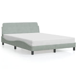 Bed Frame &quot;Dover&quot; Double Velvet