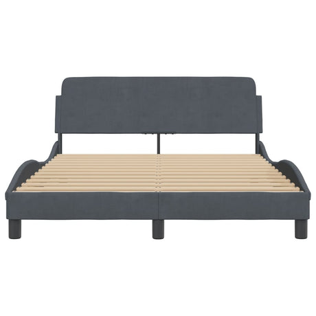 Bed Frame &quot;Dover&quot; Double Velvet