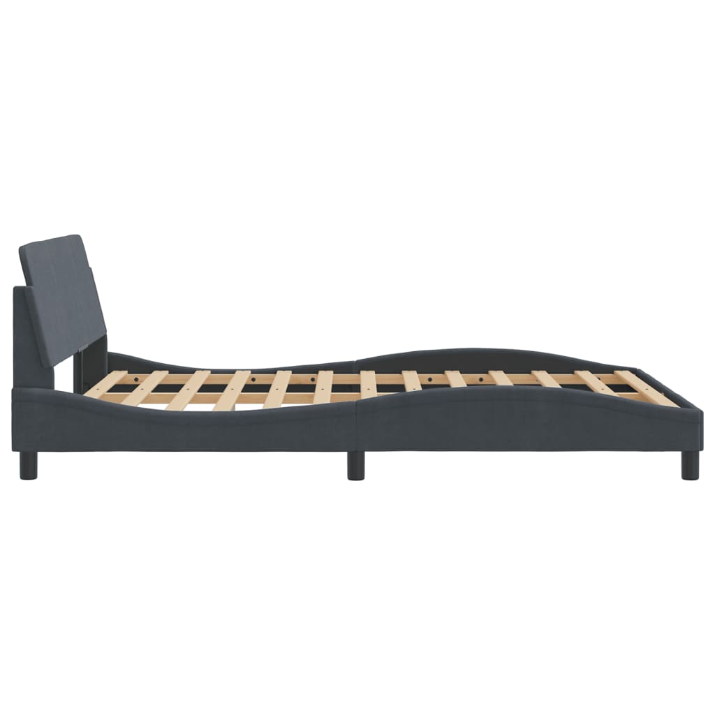 Bed Frame &quot;Dover&quot; Double Velvet
