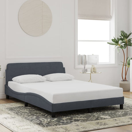 Bed Frame &quot;Dover&quot; Double Velvet