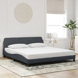 Bed Frame &quot;Dover&quot; Double Velvet