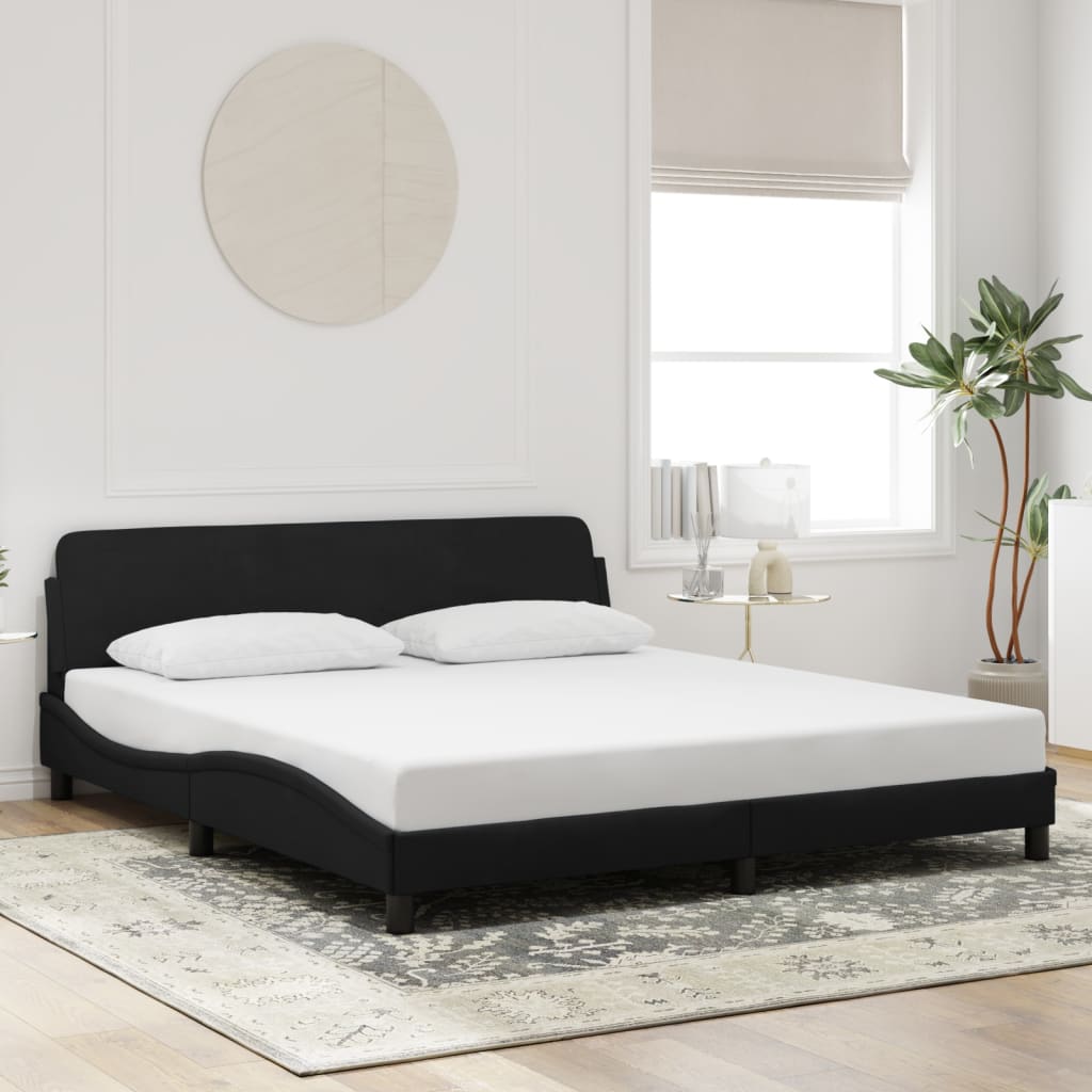 Bed Frame &quot;Dover&quot; Double Velvet