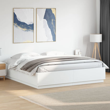 Bed Frame With Led Without Mattress