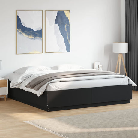 Bed Frame With Led Without Mattress