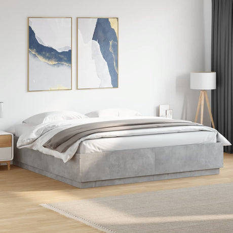 Bed Frame With Led Without Mattress
