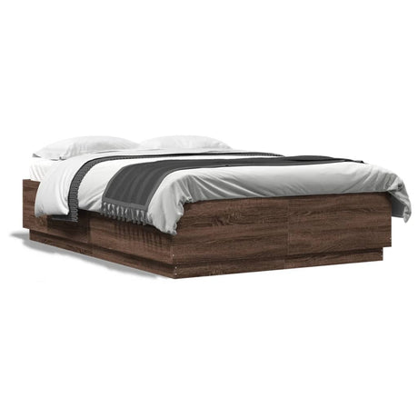 Bed Frame With Led Without Mattress