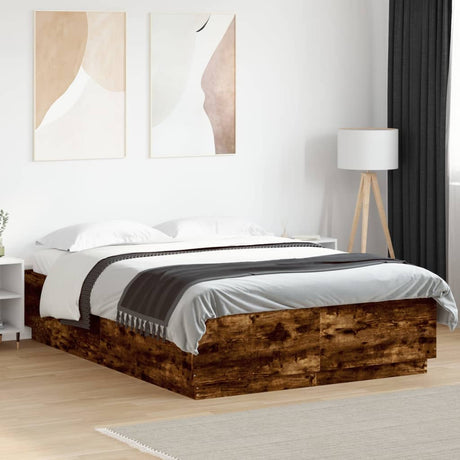 Bed Frame With Led Without Mattress
