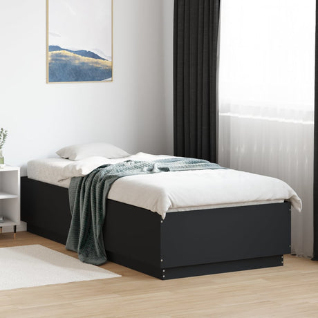 Bed Frame With Led Without Mattress