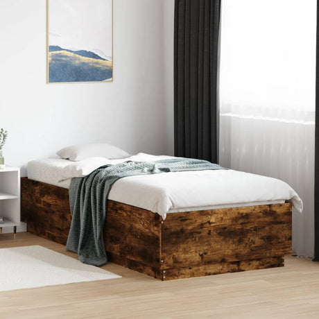 Bed Frame With Led Without Mattress