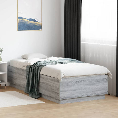Bed Frame With Led Without Mattress